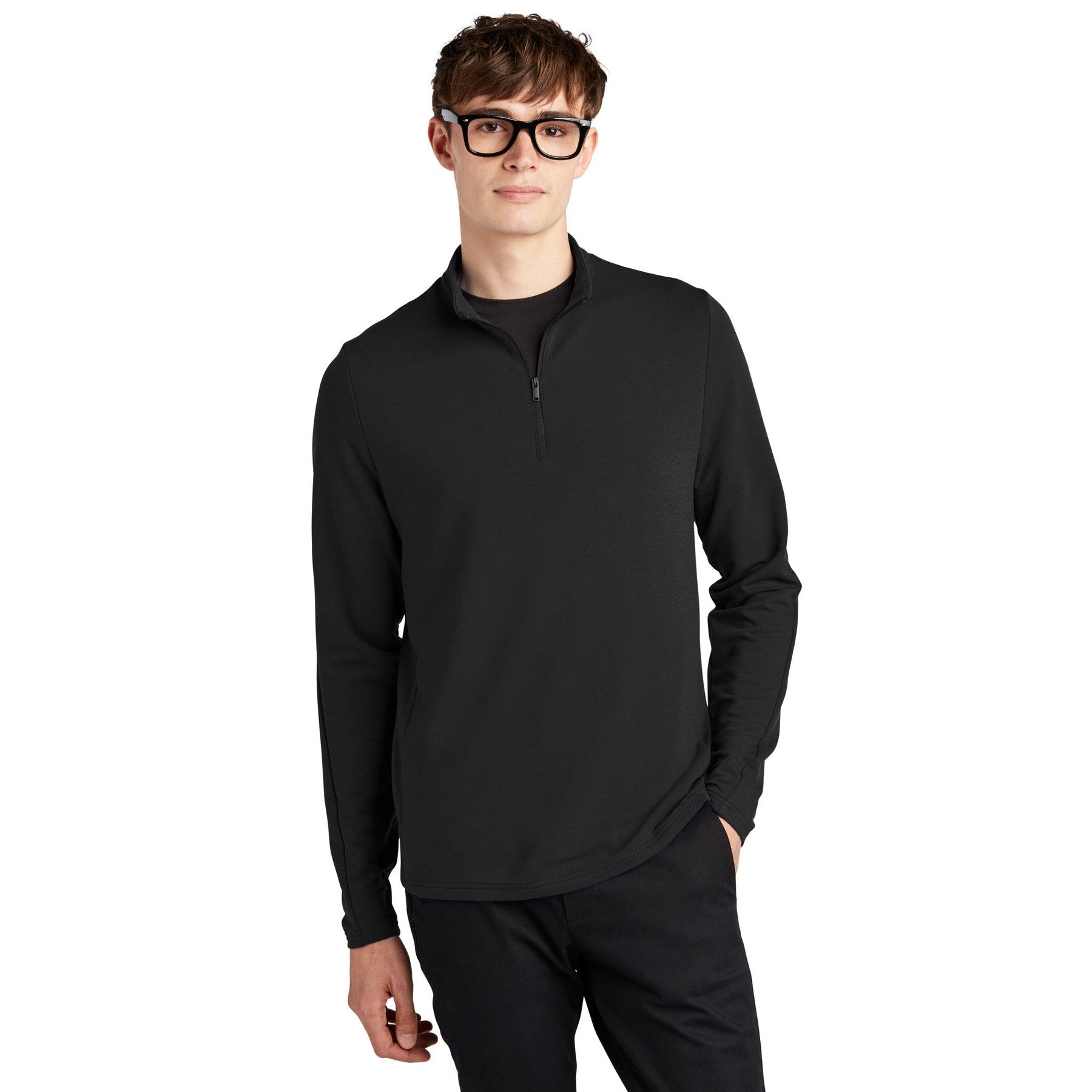 Mercer+Mettle-Mercer+Mettle® Stretch 1/4-Zip Pullover MM3010-MedTech-3